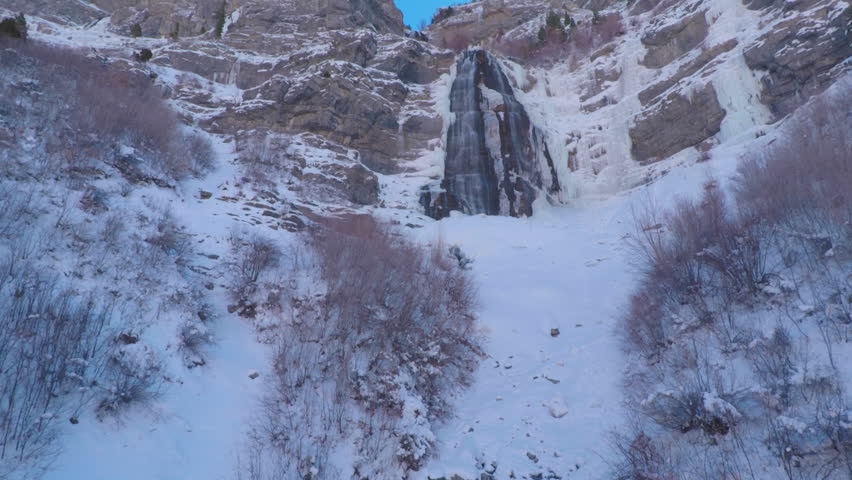 Aerial Winter Approach Of Big Stock Footage Video 100 Royalty Free Shutterstock