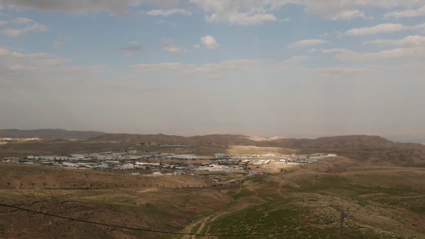 Timelapse. Industrial Zone, Mishor Adumim, Ma
