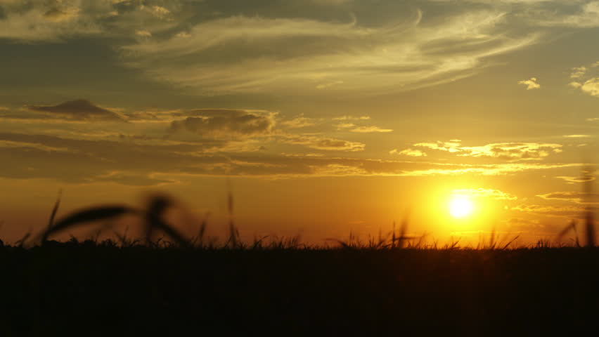 Time-lapse of a beautiful summer sunset | Shutterstock HD Video #10277150