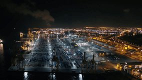 Aerial Spain Barcelona Shipping Yard June 2018 Night 30mm 4K Inspire 2 Prores

Aerial video of downtown Barcelona and its shipping yards in Spain at night