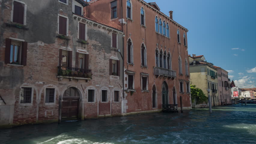 shots of the canal city of venice
