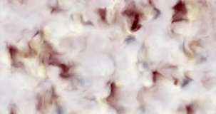Loopable 4k video of milky white red and purple clouds in a nebula in space, slowly moving, forming and dissolving, 4k, 4096p, 24fps
