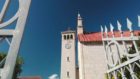 Town Vranjic church, 4K Video