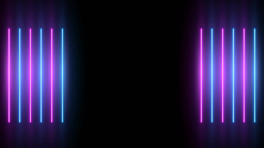 Neon background. Purple and blue neon background appears and disappears. Bright live neon background. Ver.No 1. 4k. See other versions in my portfolio | Shutterstock HD Video #1027757468