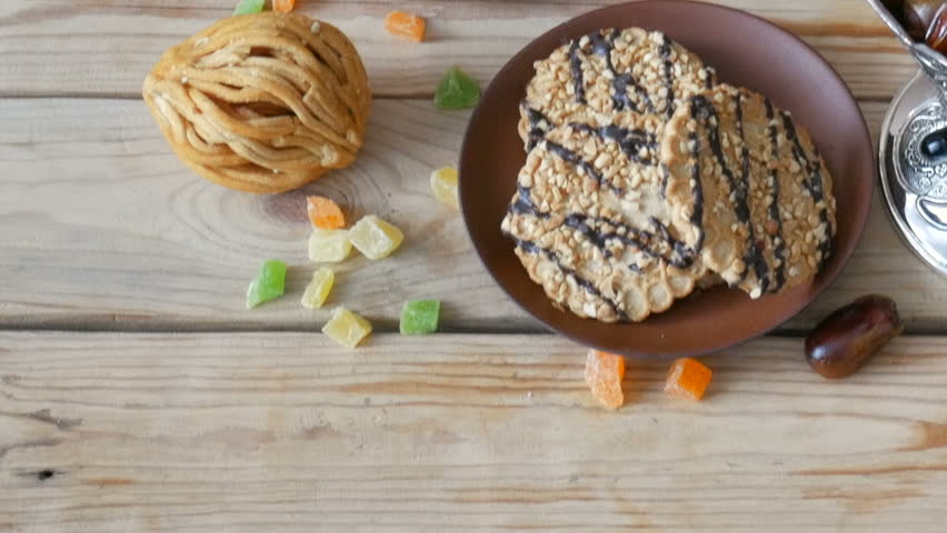 eastern sweets with date fruits