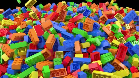Lego Building Blocks Filling Loop