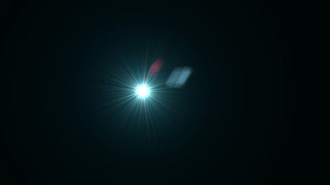 Lightblue Lens Flare