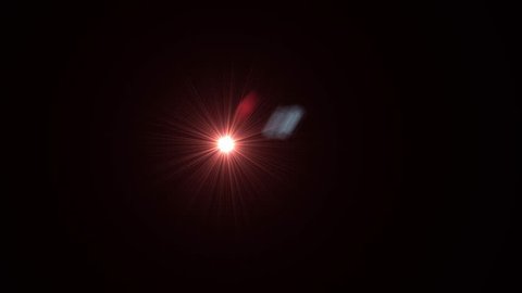 Red Lens Flare