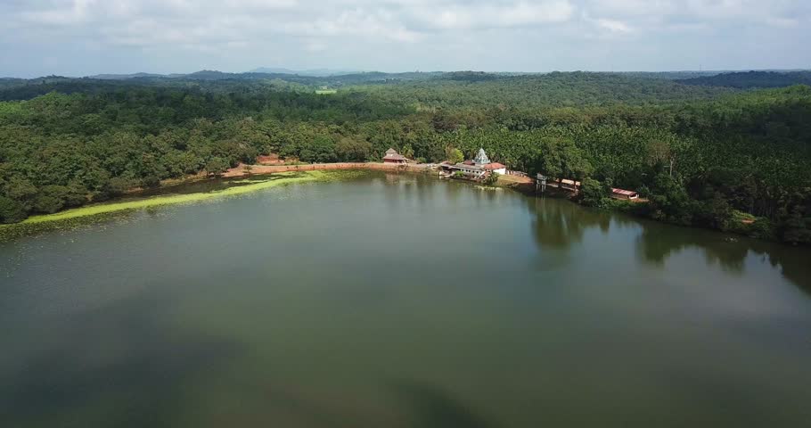 Temple, Lake, Panning