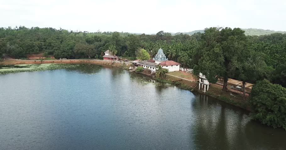 Temple, Lake, Panning