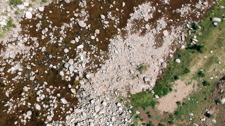 Top angle camera view of this beautiful landscape.