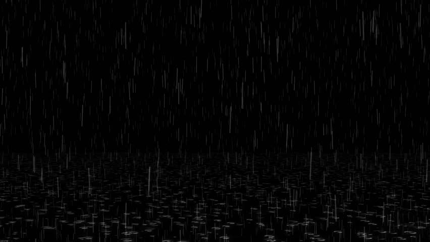 falling rain ripples on ground loop Stock Footage Video (100% Royalty ...