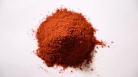 Red chilli powder footage/video