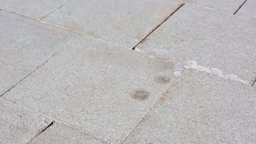 Mobile smart phone falling and breaking. Hand picking up telephone from ground, a Technology Video by Gerain0812