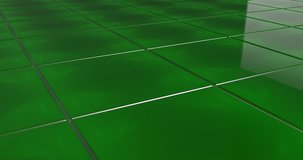 green cubes flooring animation