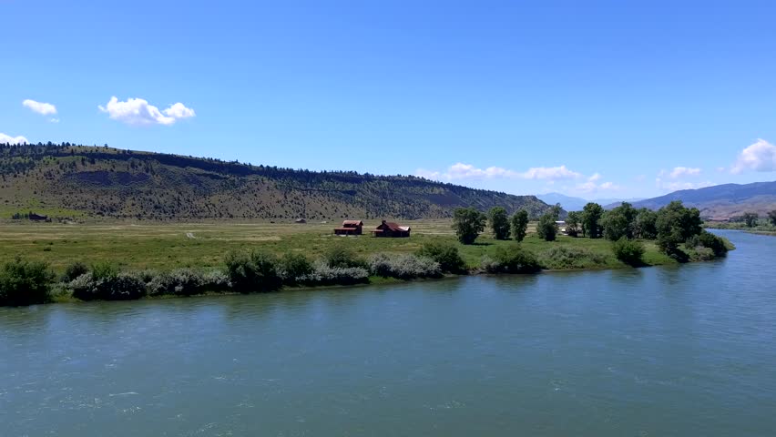 Yellowstone River in Livingston Montana U.S.A