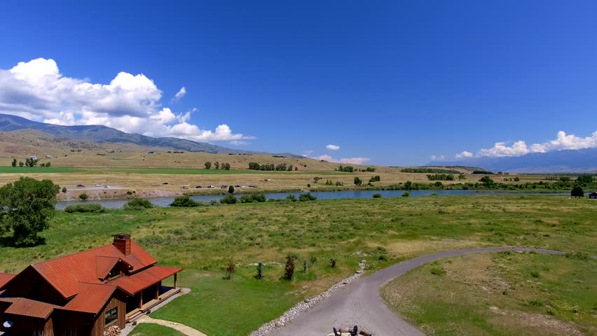 Yellowstone River in Livingston Montana U.S.A
