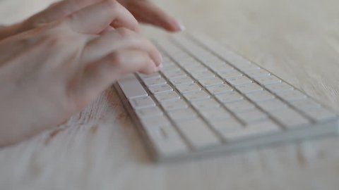 Typing On Modern keyboard