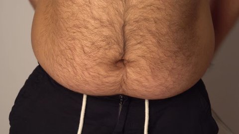 Big hairy belly