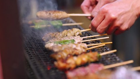 Yakitori translates to grilled chicken and Yakiniku means grilled meat, it's a must have when visiting Japan !