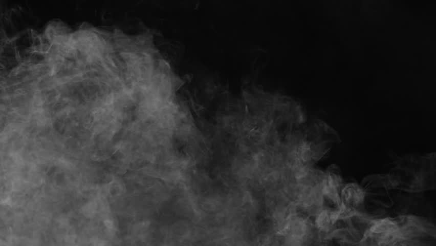 smoke , vapor , fog - realistic smoke cloud best for using in composition, 4k, use screen mode for blending, ice smoke cloud, fire smoke, ascending vapor steam over black background - floating fog Royalty-Free Stock Footage #1028275235
