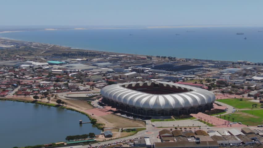 Aerial View Of Port Elizabeth Port Elizabeth South Africa - Circa Stock Footage Video (100% Royalty-Free)  1028300375 | Shutterstock