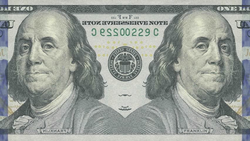 100 Us Dollar Bills Roll Stock Footage Video 100 Royalty Free 1028316395 Shutterstock