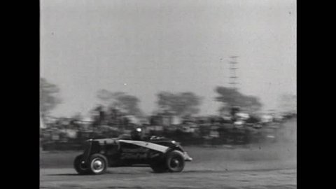 CIRCA 1930s - The Gilmore, California stock car race of 1934.