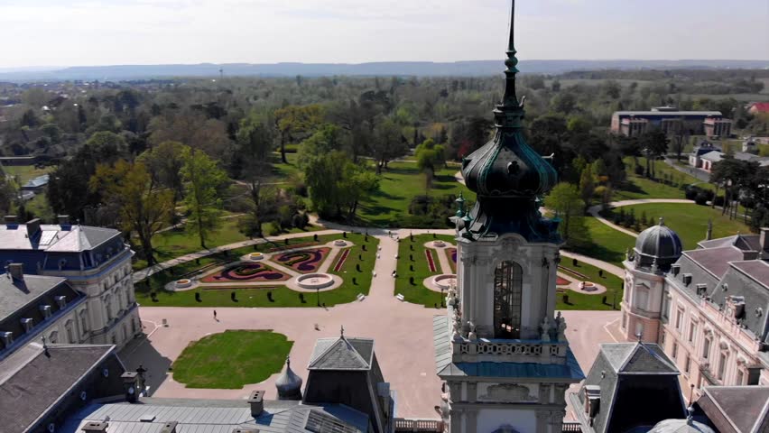 The Festetics Palace in Keszthely is the third Hungarian palace in size, while it is the most popular with visitors. It functions as a museum and an events centre. Festetics Kastély, Keszthely,Hungary