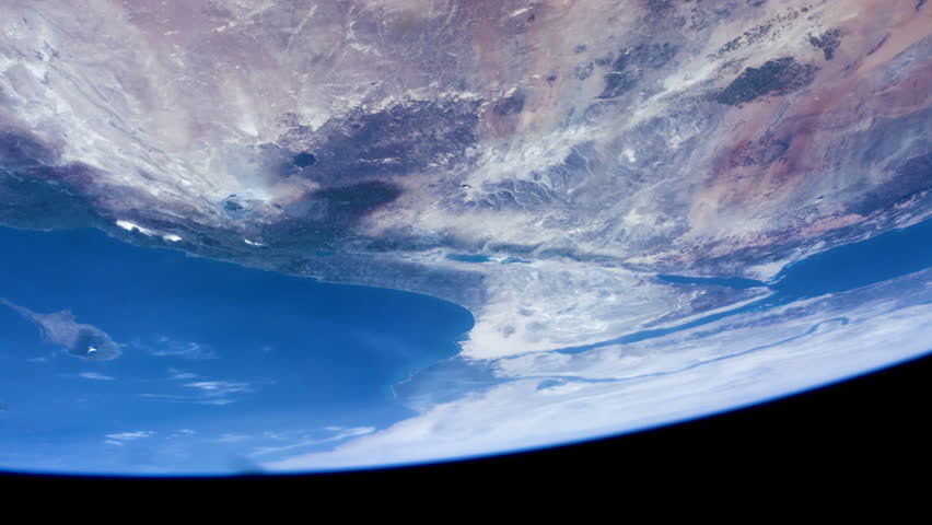Earth seen from space. Jerusalem, Sinai, Peninsula, Cyprus and Red Sea. 