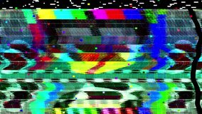 Glitch TV Static Noise Distorted Signal Problems