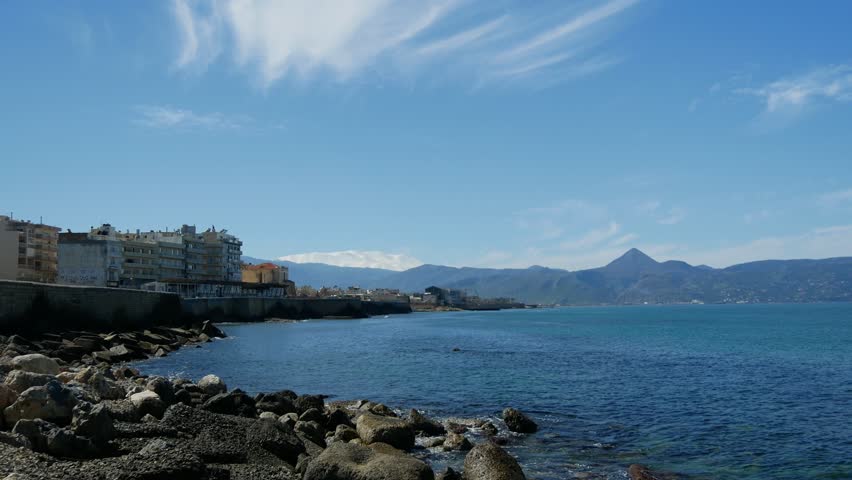 Heraklion city view. Crete island in Greece.