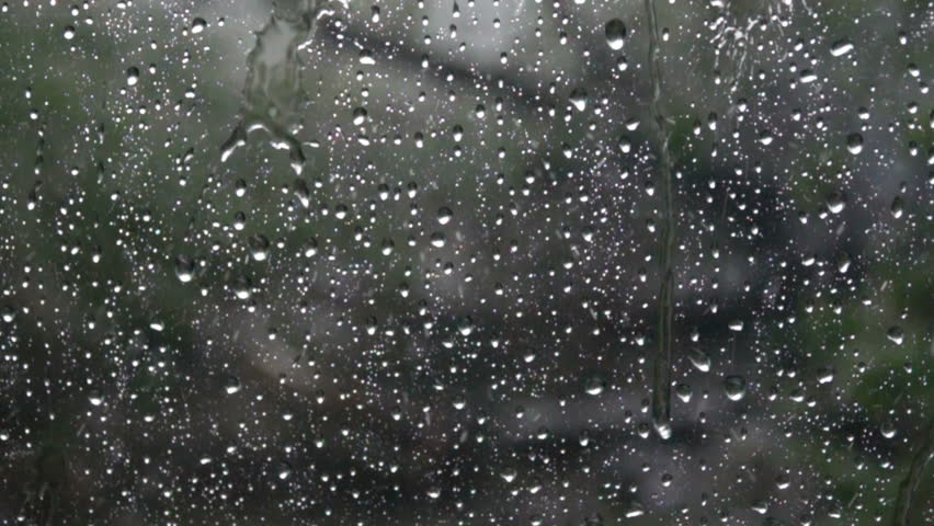 Rain On Glass Of Window Stock Footage Video 100 Royalty Free Shutterstock