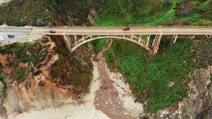 Rocky Creek Bridge is a bridge in California, located in Monterey County, on the Cabrillo Highway