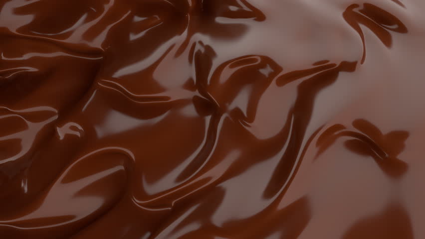Liquid Chocolate background. Melted dark Chocolate. Royalty-Free Stock Footage #1028504798