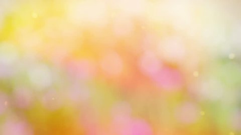 Abstract spring background with bokeh  
