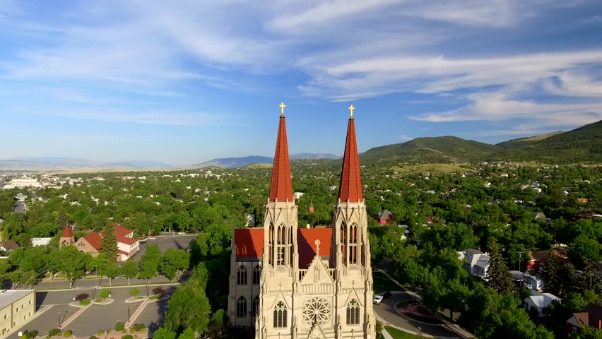 Cathedral of Saint Helena in Helena  Montana USA