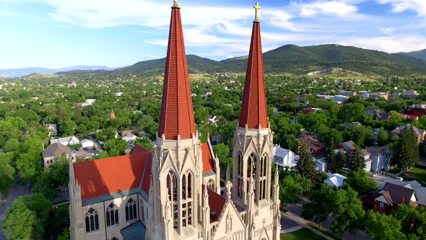 Cathedral of Saint Helena in Helena  Montana USA