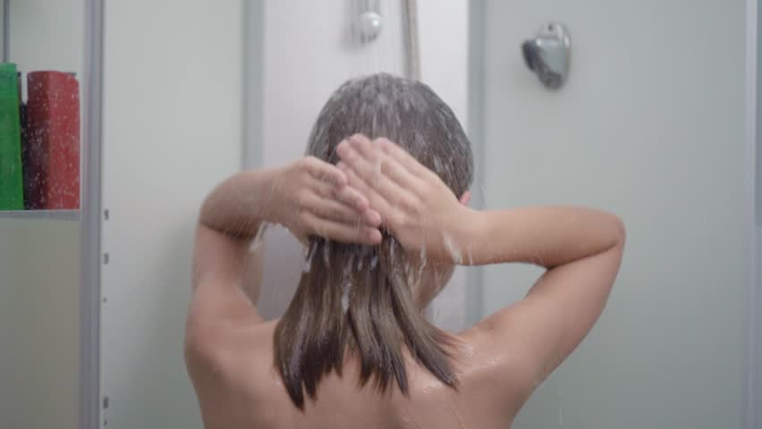 Girl shower videos