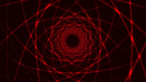 Abstract Spiral Lines Animation Background