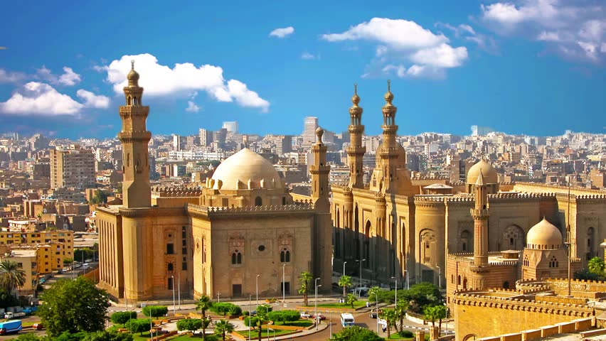The old mosque is located in Cairo, the capital of Egypt.