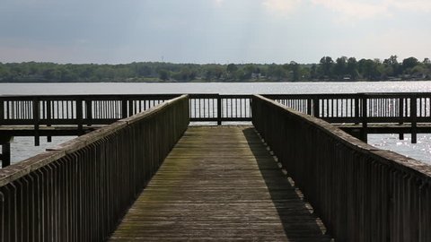 Pier Overlooking Water at Patuxent River
