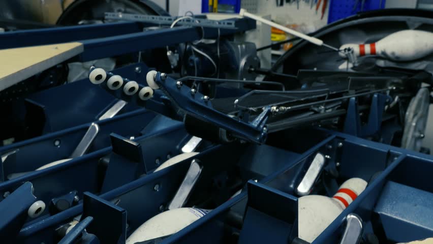 bowling alley machine