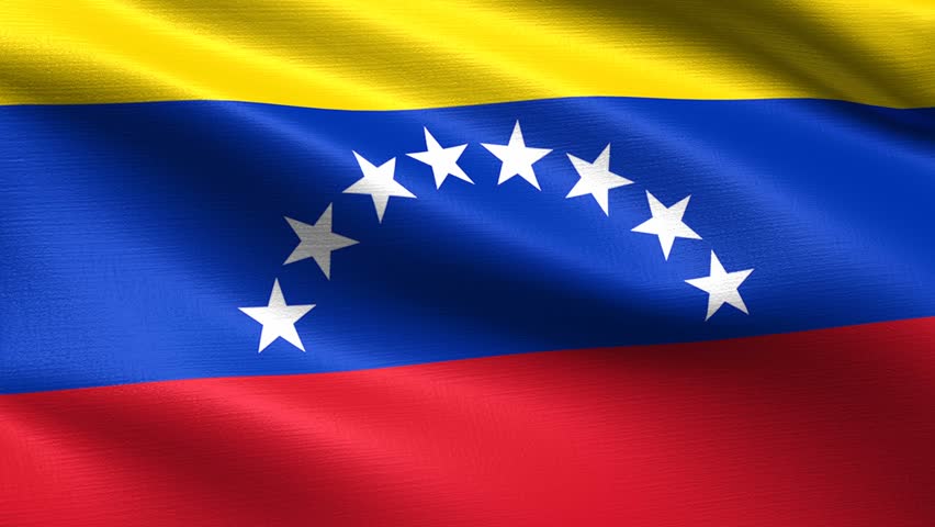 realistic flag venezuela seamless looping highly Stock Footage Video ...