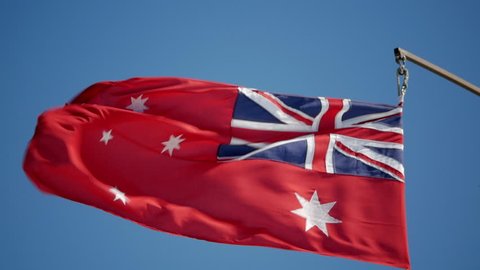Australian Red Ensign - Stock Footage (100% Royalty-free) | Shutterstock