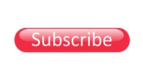 Animation of a Subscribe Button for channel followers to subscribe - Animation render
