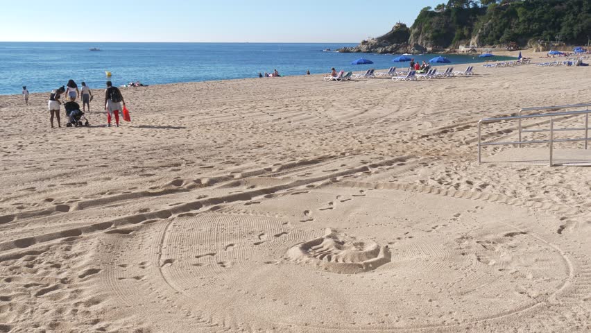 Lloret de Mar, Costa Brava, Spain, Catalunya beach