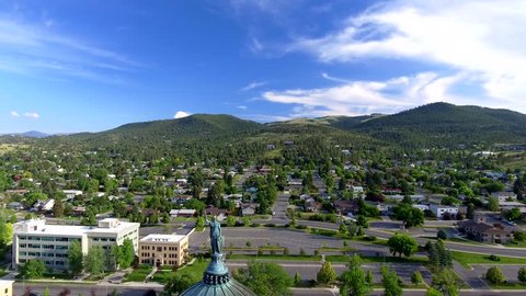 Beautiful Capitol Building of Montana State in Helena U.S.A