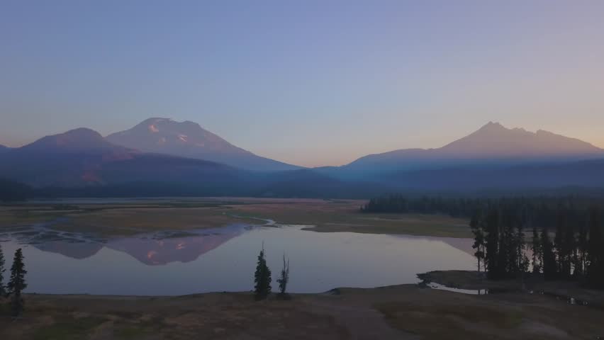 Early morning at Sparks Lake fast version