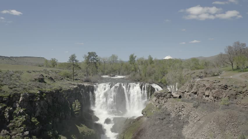 White River Falls State Park is a state park in north central Oregon. It is located 35 miles by road south of The Dalles and 4.5 miles east of Tygh Valley. 